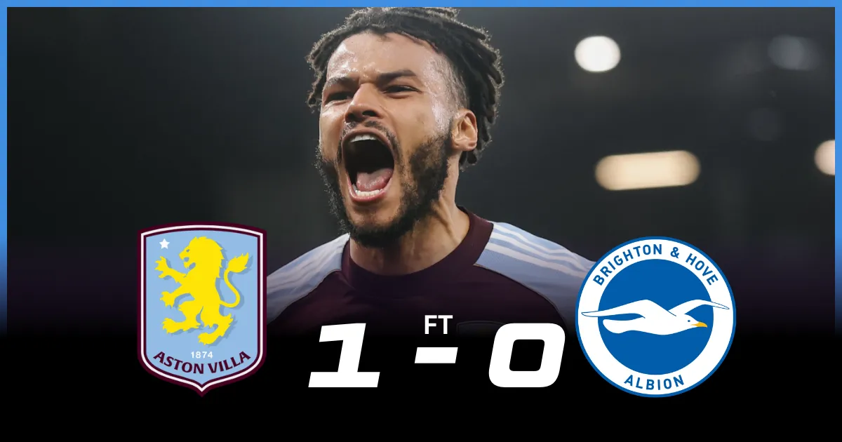 Aston Villa 1-0 Brighton Player Ratings: Hinshelwood's Own Goal Seals Three Points for Hosts | Premier League
