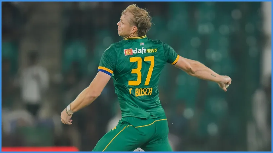 Why Corbin Bosch is Not Playing Today in SA vs AFG T20 World Cup 2026?