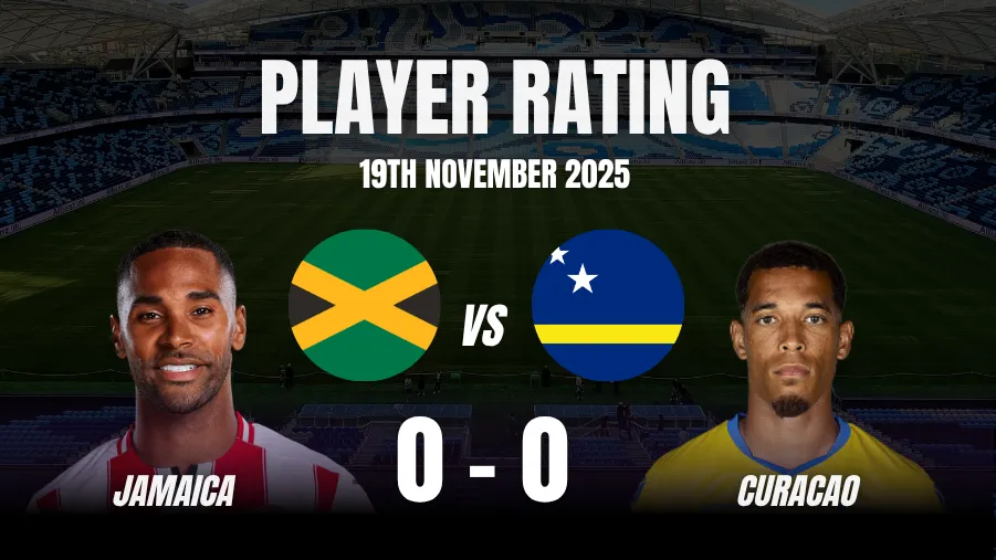 Jamaica Vs Curacao Player Ratings