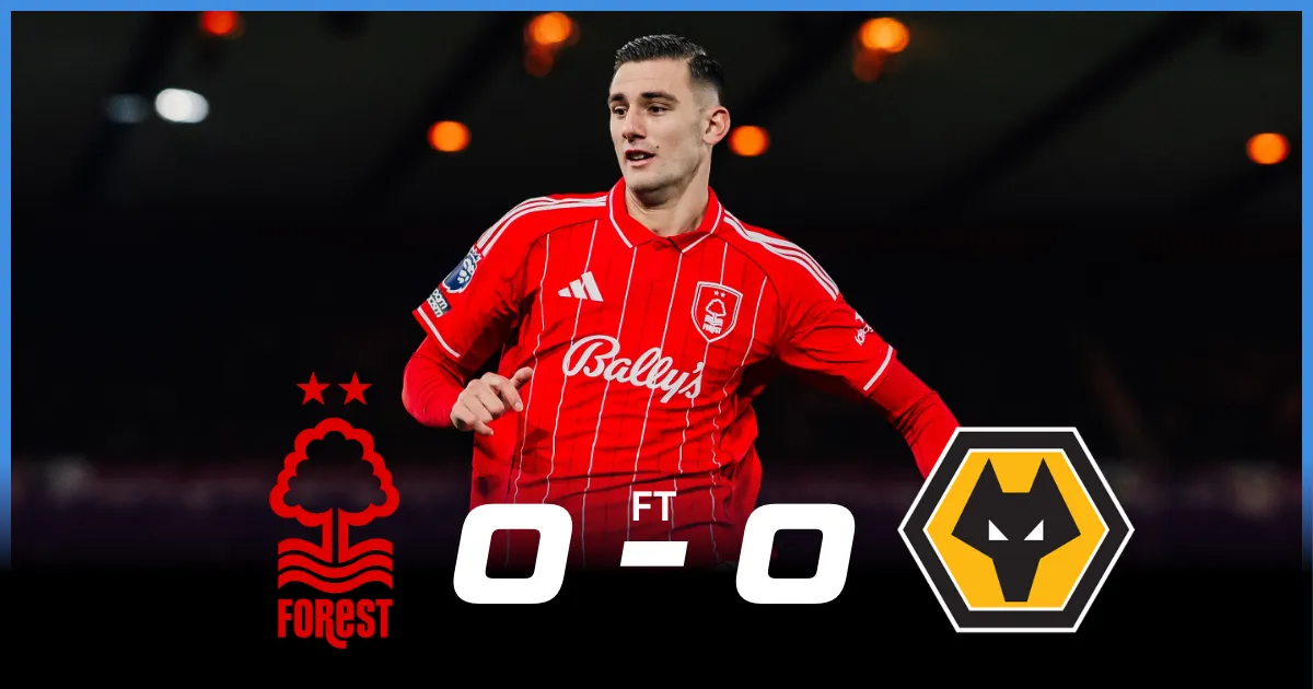 Nottingham Forest vs Wolves Player Ratings