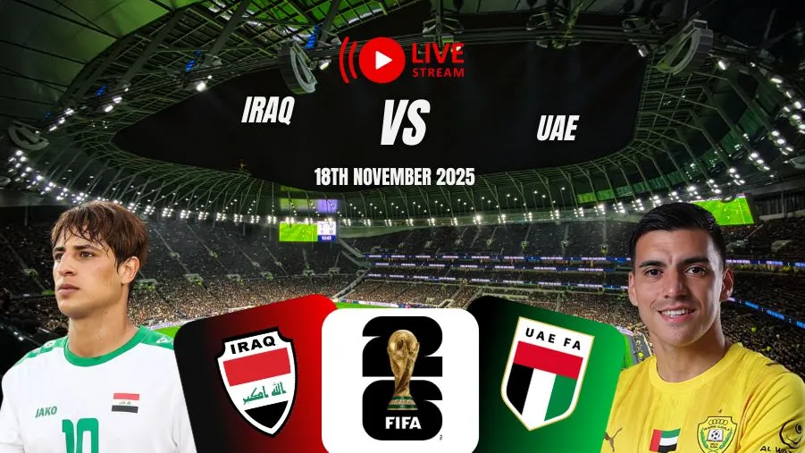 Is Iraq vs UAE Live on TV Tonight?