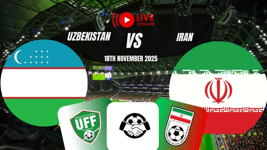 Is Uzbekistan vs Iran Live on TV?