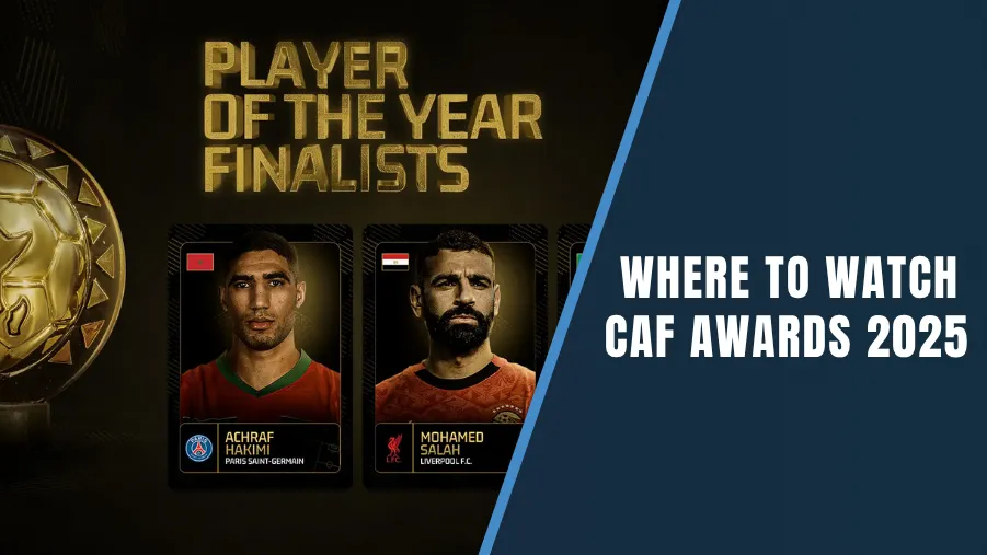 CAF Awards 2025 Live Streaming and TV Channel Info