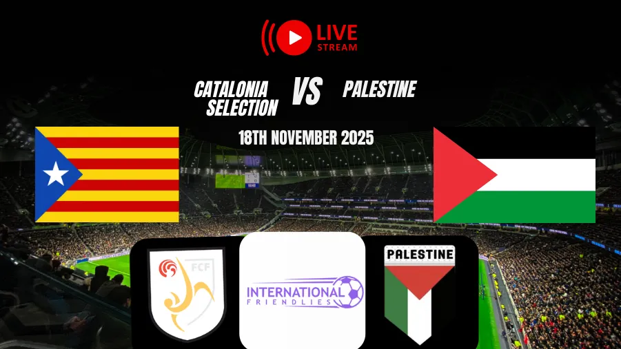 Is Catalonia Vs Palestine Live On TV Tonight?