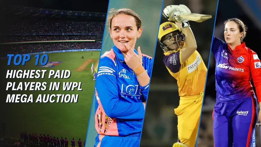 Highest Paid Players in WPL Mega Auction