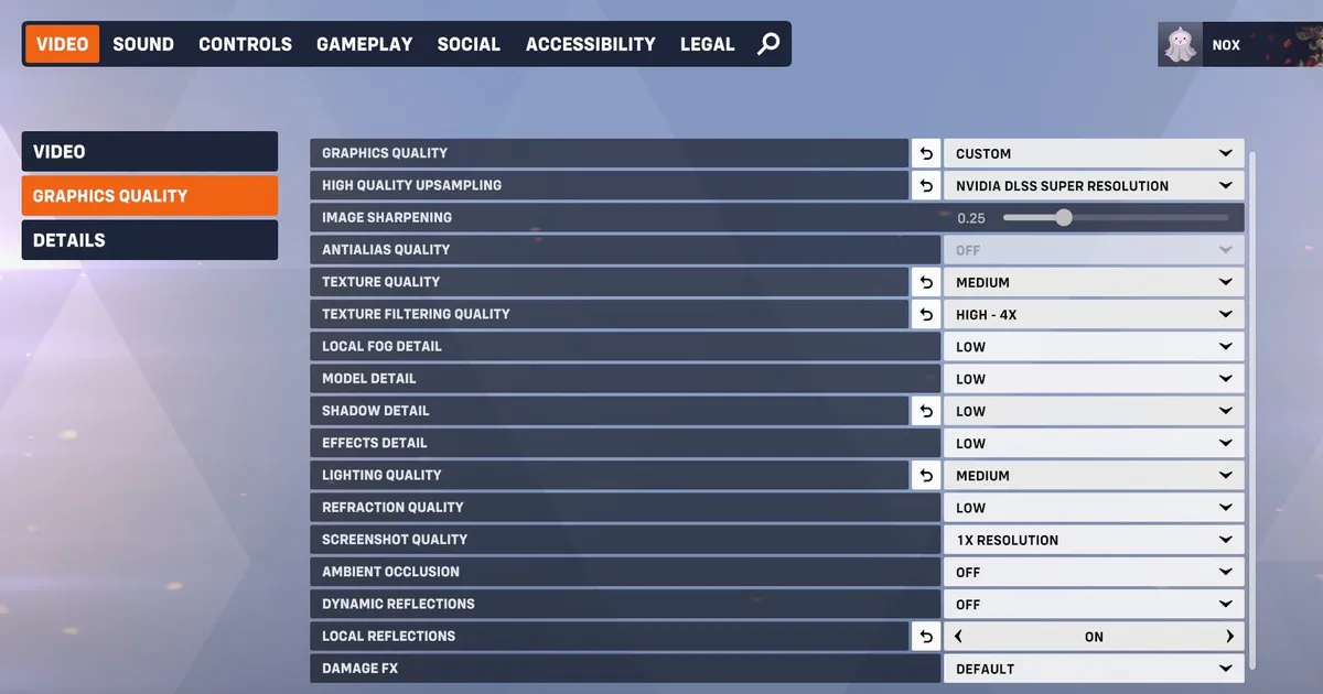 Best Overwatch settings