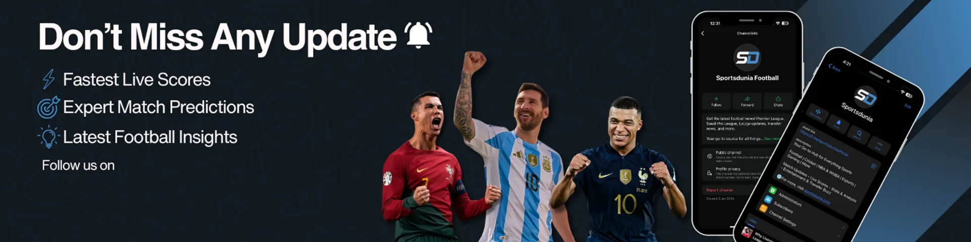 Football Promotional Banner