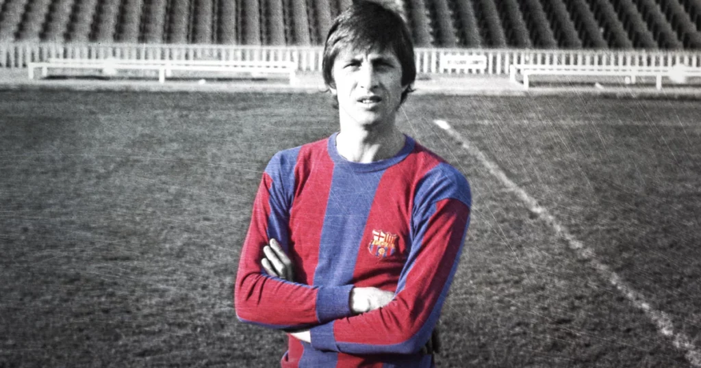 Johan Cruyff (Image Credit: X / @FCBarcelona)